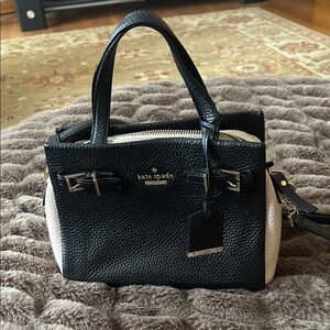 Kate Spade Black and White Satchel
